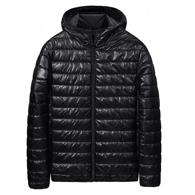 Men's Lightweight Puffer Jacket With Hood, Slim Fit Winter Coat For Everyday Wear, Available In Multiple Colors And Sizes (M-5XL)_viptrois.com