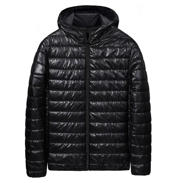 Men's Lightweight Puffer Jacket With Hood, Slim Fit Winter Coat For Everyday Wear, Available In Multiple Colors And Sizes (M-5XL)_viptrois.com