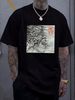 Men's Wormrot Voices T-shirt Large Black Designer Clothes Unisex Versatile Slightly Comfortable Soft Graphic Summer Top For Everyday Wear_viptrois.com