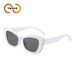 Two Circles New Retro Cat Eye Sunglasses For Women High End Pearl Studded Narrow Frame Glasses Sun Protection Sunglasses T1396_viptrois.com