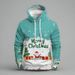 Loom 2025 European And American Foreign Trade Christmas Sweatshirt New 3D Digital Print Loose Long Sleeve Pullover Hoodie_viptrois.com