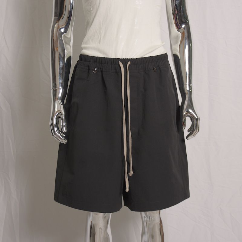 Premium Products New RO High Street Workwear, Wide Leg Pants, Normal Crotch, Hard Material, Summer Trendy Men's Casual Shorts, Japanese_viptrois.com