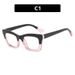 Women's Eyeglasses Square Frame Small Frame Glasses Frame Ins Net Red Flat Glasses Trend Anti Blue Light Glasses Frame Concave Shape Female_viptrois.com