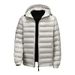 2025 Winter New Cotton Jacket Short Hooded Coat Trendy Sports Style Warm Top Men's Clothing_viptrois.com