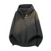 Men's Hooded Knit Sweater, Oversized Button-Up Cardigan, Lazy Streetwear Style, Winter & Autumn Casual Pullover (M/L/XL/2XL/3XL)_viptrois.com