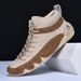 Medium Leather Boots Men's Large Size Warm Men's Boots Casual Martin Boots_viptrois.com