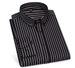 Men’s Clothing Men's Shirt Short Sleeves Ice Silk Elastic Non Iron Stripes Daily Casual Style Drape Shirt Summer_viptrois.com
