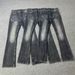 Men's Clothing Texture High Street Style Washed Straight Jeans Retro Vibe Flared Jeans_viptrois.com