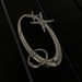 "Star Oval Buckle" Original Niche Double Star Oval Keychain Vibe Style Bag Pendant High End Accessories_viptrois.com