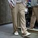 Men's Jacquard Stripe Casual Pants – Elastic Waist Straight-Leg Joggers | Wrinkle-Resistant (Black/Light Gray/Army Green/Khaki, S-XXXL)_viptrois.com