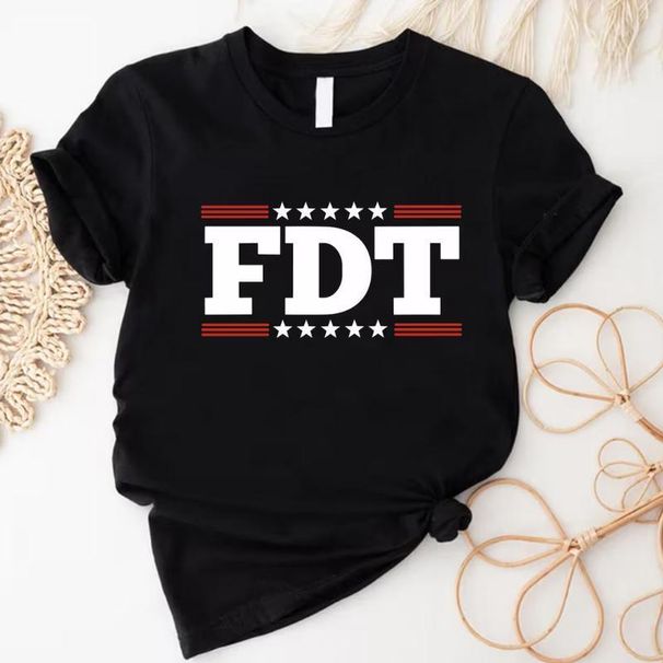 F*ck Trump, Anti-Trump, Anti Maga, De Elección Presidencial, Camiseta Política Divertida FDT, Regalo Demócrata_viptrois.com
