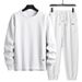 "Men's Trendy Waffle-Knit Sweatsuit Set Relaxed Fit (15 Color Combos) – 100% Polyester M-3XL"_viptrois.com