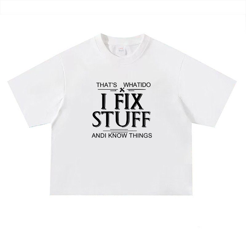 Cross-border Fitness Short-sleeved Men's Square T-shirt 240g Bottoming Shirt Boxy Fit Short Loose Blockbuster_viptrois.com