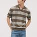 Men's Fashion Knitted Polo V Neck Short Sleeve Hollow Top_viptrois.com
