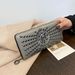 Women’s Bags Punk Rivet Skull Ladies Wallet Long Large Capacity Coin Purse Multi Card Slot Fashion Wallet_viptrois.com