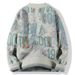 Soft Waxy Sweater Men's Autumn And Winter Trendy Brand Cartoon Sweater Thickened Warm Knitted Bottoming Shirt_viptrois.com
