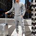 Men's Heavyweight Outdoor Textured Retro Workwear Long Sleeve Suit Autumn Winter Style Loose Fit Tough Guy_viptrois.com