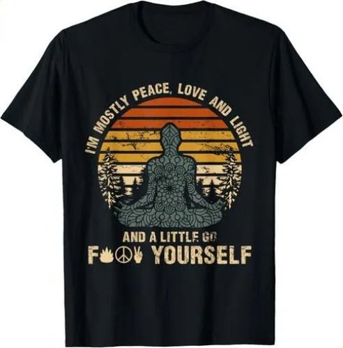T-shirtt-shirti_m Mostly Peace Love Light And A 2026 Little G_viptrois.com