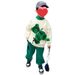 Kid's Clothing Boys cartoon turtleneck sweatshirt sweatpants two piece suit autumn and winter new Korean style cute small children's suit trend_viptrois.com