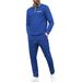 Men's Casual Sports Suit Spring Autumn New All Match Solid Color Lapel Waffle Outdoor Clothing Set_viptrois.com