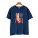 Men's Theme T-shirt Collection, European And American Retro Large-size Men's Short Sleeves_viptrois.com