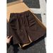 Men's Clothing Men's Summer Cargo Shorts Loose Fit Wide Pattern Five Point Mid Length Pants Youth Sports Functional Pocket_viptrois.com