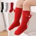 Toddler Girls Clothing long socks baby baby love bow small fragrance style _viptrois.com
