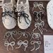 Single DIY Handmade Beaded Bow Lobster Buckle Shoe Buckle Fashionable All Match Shoe Decoration Shoelace Buckle Women_viptrois.com