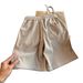 Men's Heavyweight Diagonally Cut Loose Fit Mid-Length Shorts Summer Cleanfit Trendy Lazy Five Point Pants Old Money Style_viptrois.com