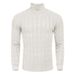 Loom 2021 Autumn Winter Long Sleeve Knitted Top Export Men's High Neck Base Shirt European American T-Shirt Pullover Sweater_viptrois.com