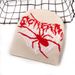 Unisex Spider Web Jacquard Knit Beanie - Trendy Streetwear Fashion, Warm & Stylish, Perfect For Winter (Black, Light Purple, Beige, Ginger, Red)_viptrois.com