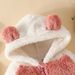 Baby clothing new baby long sleeves long legs crawling suit big flowers colour blocking baby girl button down paragraph baby casual clothes_viptrois.com
