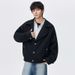 Men's Clothing Men's Wear | Suit Collar Jacket, Men's Twill Fabric, Loose Fit, Trendy Brand, Casual Autumn/Winter Outerwear For Couples_viptrois.com