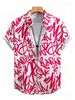 Men's Clothing Men's Casual Short-Sleeve Shirt - Graphic Print Loose Fit Summer Top_viptrois.com