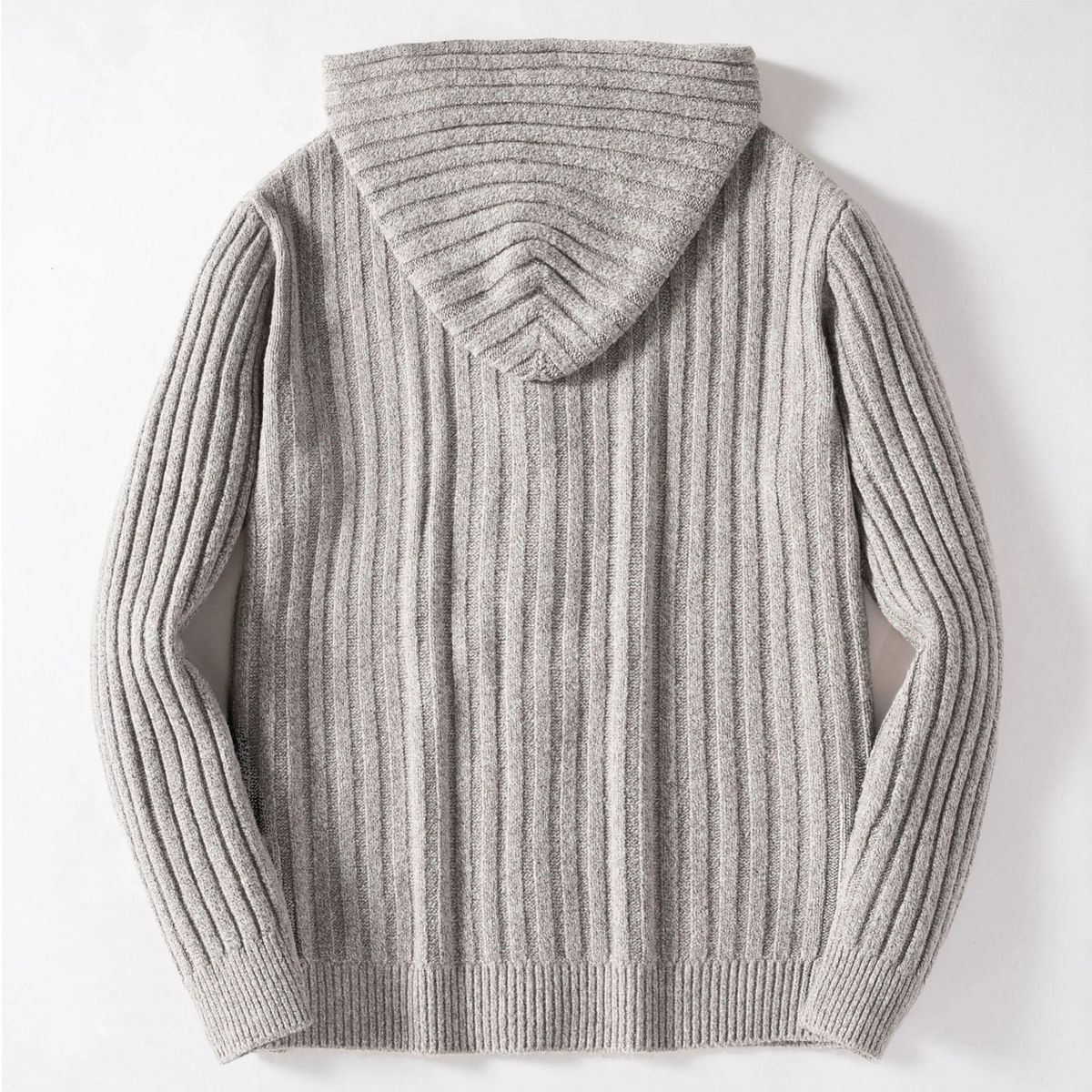 Loom Autumn Winter Clothing European And American Men's Casual Knitted Jacket Long Sleeve Hooded Sweater SY0137_viptrois.com