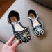 2025 Spring Cross Border New Bow Pearl Sandals Children's Single Shoes High Value Princess Shoes Girls' Small Leather Shoes_viptrois.com