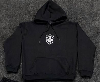 Men's Clothing Unisex Hoodie & Jogger Set – Oversized Streetwear Pullover With Matching Pants (Winter-Ready Fleece Lining, 3-Piece Coordinated Outfit)_viptrois.com