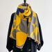 Unisex Scarf Fashion Plaid Fashionable Cashmere Warm Long Towel Cloak Top Scarf_viptrois.com
