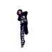 Streetwear Hoodie & Jogger Set With All-Over Graphic Print, Unisex Zip-Up Tracksuit For Hip-Hop Fashion_viptrois.com