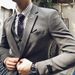 CT Casual Set For Men, Youth Groomsmen Wedding Suit, Trendy Korean Slim Fit British Style Small Suit_viptrois.com
