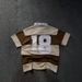 Men's Retro Polo Shirt Summer Season Loose Fit Short Sleeve High Street Fashion Letter Stripe Design_viptrois.com