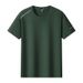 Men's plus Size Printed Short Sleeve Shirt Summer Thin Breathable Loose Quick Drying Casual Top for plus Size Men_viptrois.com