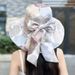 Beach Beach Bow Fisherman Hat For Women's Summer 2024 Fashionable Large Eave Sun Protection And Sunshade Hat, Chinese_viptrois.com