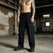 Men's Lightweight Cargo Pants Relaxed Fit Straight Leg Drawstring Joggers For Casual Streetwear Breathable & Lightweight Fabric_viptrois.com