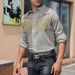 Men's Clothing Men's Western Cowboy Tassel Embroidery Shirt Long Sleeve Casual Cotton Cardigan_viptrois.com