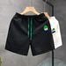 Men's Clothing jacquard shorts men's summer big brand style white brand shorts men's half pants_viptrois.com