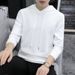 Hooded Sweatshirt Spring Autumn Casual Thin Top Loose Korean Style Trendy Versatile Hoodie Wholesale Men's Clothing_viptrois.com