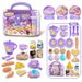 Cross Border Children's Play House Kitchenware Afternoon Tea Simulation Food Cake Girl Interactive Tea Break Set Toy Wholesale_viptrois.com