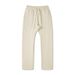 European and American High Street Tide Brand Heavy 400g Casual Pants American Tide Brand Loose Straight Pants Drawstring Men's Casual Pants_viptrois.com