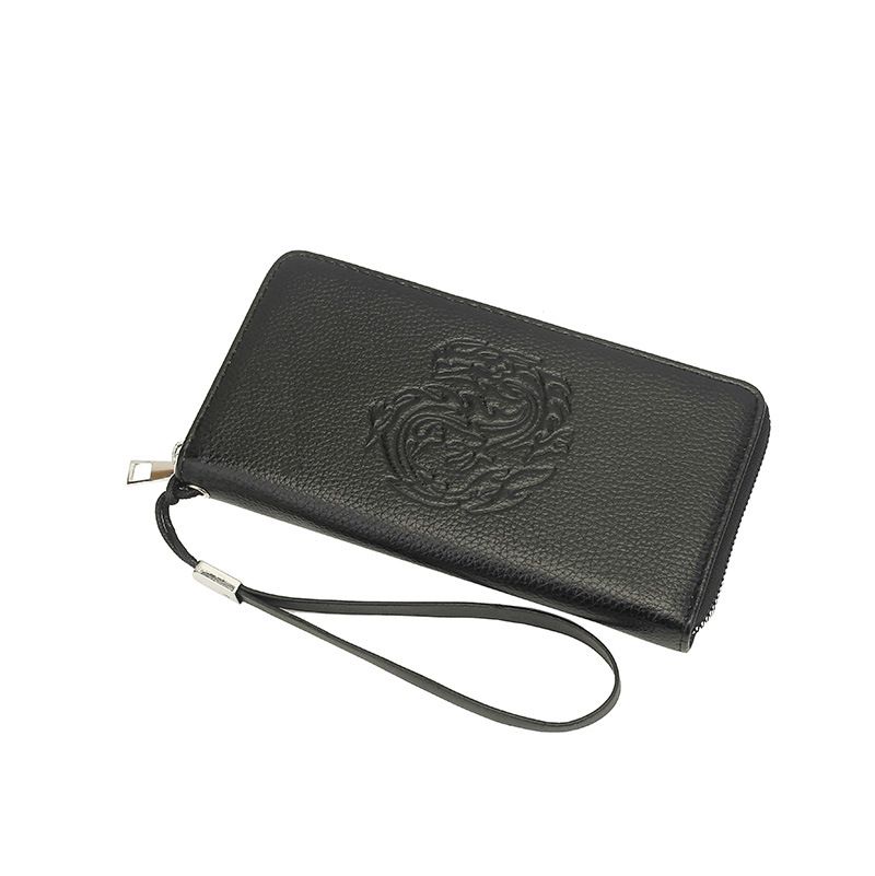 Men's Wallet Multi-card Fashion Mobile Phone Bag Large Capacity Single Pull Men's Coin Purse Wallet._viptrois.com